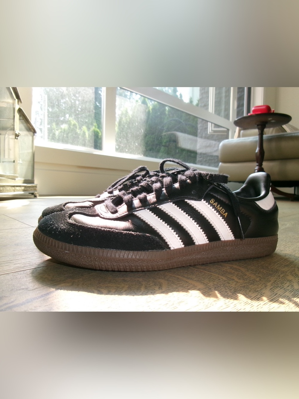 Adidas Black Womens Sambas